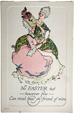 Postcard No Easter Hat However Fine Can Rival Thee Oh Friend Of Mine picture