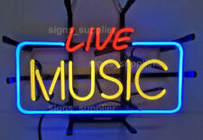 New Live Music Neon Light Sign20