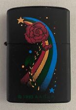 Vintage RainBow - Star - Rose - Zip Style Lighter picture