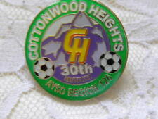 Vintage Cottonwood Heights Utah Soccr Club Ayso Region 126 Lapel Hat Pin 30 Year picture