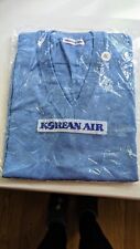 Korean Air Airlines Vintage Light Blue Airline Vest Size XL Never Opened in Bag picture