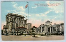 Postcard Hotel Vancouver Giant Flag Pole Court House Vancouver British Columbia picture