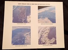 Vintage 1974 NASA 8x10 Photo Earth Terrain as Seen from Skylab Space Station picture