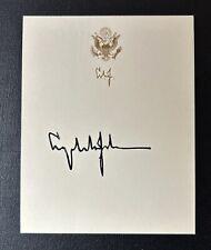 President Lyndon B. Johnson LBJ Signed Autographed Bookplate Mint See More Info picture