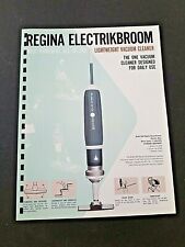 Vintage REGINA ELECTRIK BROOM 1962 Pages from Manar Sales Catalog picture