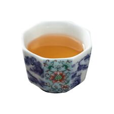 80ml Enamel Colored Tea Set Tea Cup Ceramic Kung Fu Tea Cup Chinese Style Retro picture