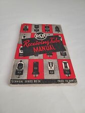Vintage RCA Receiving Tube Manual: Technical Series RC-14 (1940 SC) picture