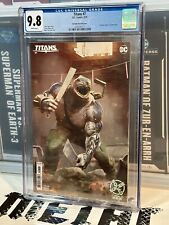 Titans #7 CGC 9.8 Barends Variant Suicide Squad King Shark Variant Cover New MT picture
