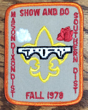 BSA Fall 1978 Mason Dixon Line Show And Do Southern District Patch picture