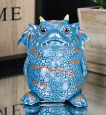 Proggle The Fat Little Blue Dragon With Tiny Wings Comical Chibi Small Figurine picture