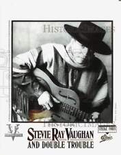 1989 Press Photo Stevie Ray Vaughan and Double Trouble - lrq01340 picture
