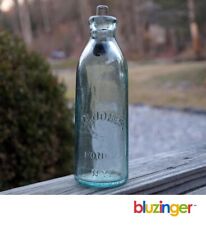 Rare MATTHEWS PATENT Gravitating Stopper Soda Water Bottle G. JONES FONDA NY picture