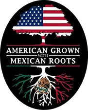 American Grown with Mexican Roots Decal Sticker picture