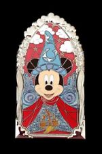 Disney Pin #136655 DLR - Windows of Magic - Sorcerer Mickey Mouse LE 2000 picture