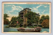 Pittsburgh PA-Pennsylvania, Pittsburgh Hospital, Liberty Vintage c1923 Postcard picture