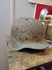 Original WW2 German Relic Condition M42 Helmet, From The Battle Of Kurland picture