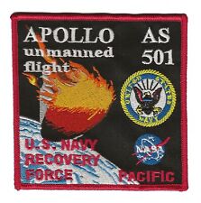 Apollo 4 AS501 NASA US Navy space Pacific recovery force ship patch picture