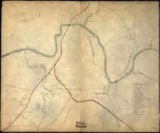 1863 Map| Columbia, Tenn. and vicinity| Civil War|Columbia|Columbia Tenn|History picture