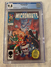 Micronauts #v2 #1 - CGC 9.8 - White Pages - Marvel Comics 1984 picture
