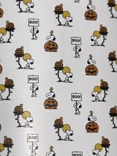 New Peanuts Snoopy VelvetLoft Berkshire Throw Blanket Pumpkin Woodstock Moon 🌙 picture