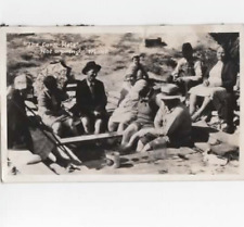 Hot Spring Montana 1935 The Corn Hole  rppc picture