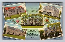 Harper's Ferry WV-West Virginia, Storer College Buildings Vintage c1943 Postcard picture