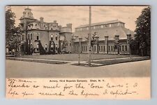 Olean NY-New York, Armory, 43rd Separate Company, Vintage c1905 Postcard picture