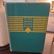Vintage Girl Scout Handbook 1940 GSA Hardcover picture