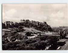 Postcard Edinburgh Castle and the National Gallery, Edinburgh, Scotland picture