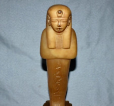 ANCIENT EGYPTIAN ANTIQUE Figure Of USHABTI Statue Quartz Stone Pharaonic Rare BC picture