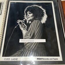 1974 Press Photo Cleo Laine British jazz singer music - dfpb36907 picture