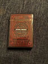 Theory 11 Star Wars Playing Cards Red NEW SEALED picture