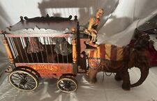 1920's - 40's Antique Ringling Bros. & Barnum and Bailey Circus Wagon/Animal Set picture