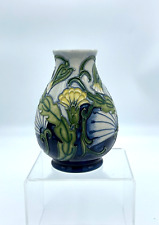 Moorcroft Rough Hawks Beard Pottery Vase Designed By Rachel Bishop picture