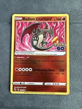Pokémon TCG Radiant Charizard Pokemon Go 011/078 Holo Radiant Rare picture