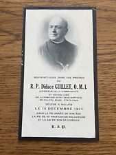 Antique French Canadian 1923 Catholic In Memoriam Mini Booklet - Duluth, MN picture