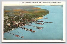 Postcard Aerial View Of Fort Myers Florida picture