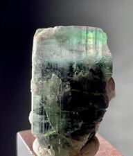87 CTS Bi Color Tourmaline Crystal  From Afghanistan picture