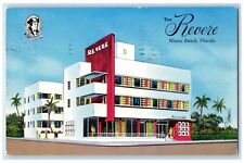 1958 Exterior View Revere Building Rates Miami Beach Florida FL Vintage Postcard picture