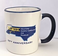 Western North Carolina Air Museum 25th Anniversary Coffee Mug 1989 to 2014 picture