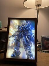 Gundam Mechaverse Anime LED Full Art Picture Frame Bedside Home Deco Gift picture