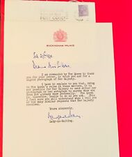 hrm queen elizabeth lady in waiting letter 1973 picture