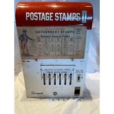 Vintage American Stamp Vending Machine - No Key - 20x13x7