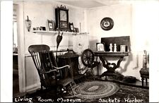 RPPC Postcard-Sackets Harbor NY Museum Living Room picture
