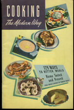 Planters Peanut Oil Cooking The Modern Way Recipe Booklet 1948 picture