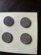 Dug Civil War Artifact 🇺🇸 💥 Thick Indian Cent 1859 x 4 Coin Dug At PETERSBURG picture