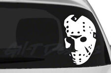 Jason Voorhees Face Mask Vinyl Decal Sticker, Friday the 13th, Halloween, Horror picture