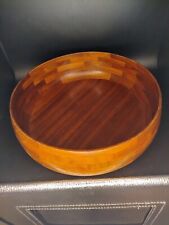 Handmade Walnut Bowl Signed by Artist  picture