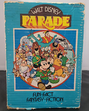 Vintage 1977 Walt Disney Parade 4-Book Set picture