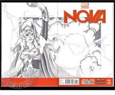 NOVA #1(4/13)BLANK VARIANT CVR.-w/ORIGINAL JANE FOSTER(THOR)CGC IT(AVENGERS)9.8 picture